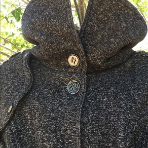 ⚜  Anthropologie Gray Chic'  Jacket BELTED SZ Sm 💖 EPLC